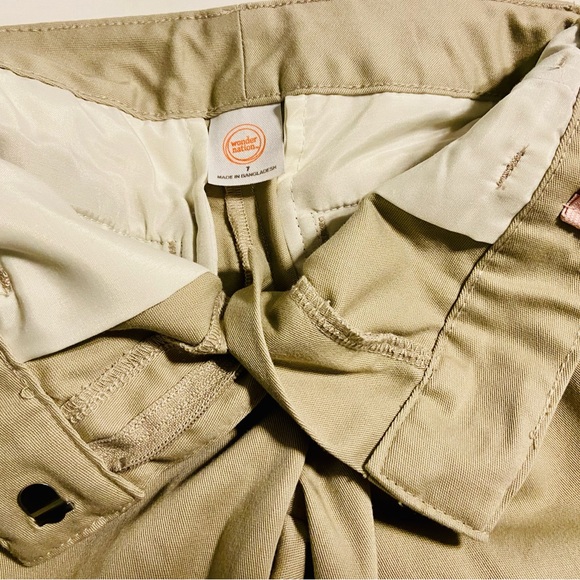 NWOT Wonder Nation Khaki Shorts Size 7 - Picture 3 of 5